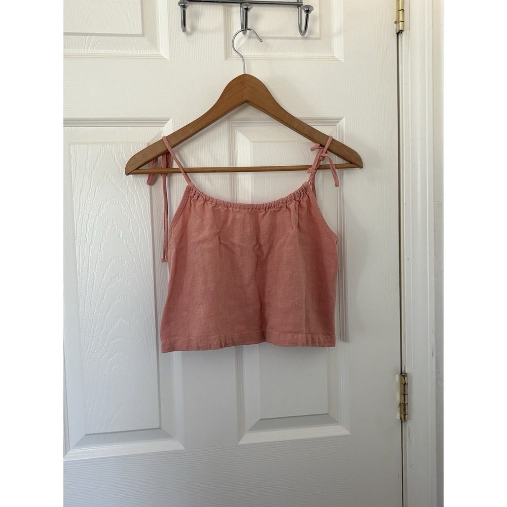 Women's Peach Adorable Crop Top By LA Hearts Size Small